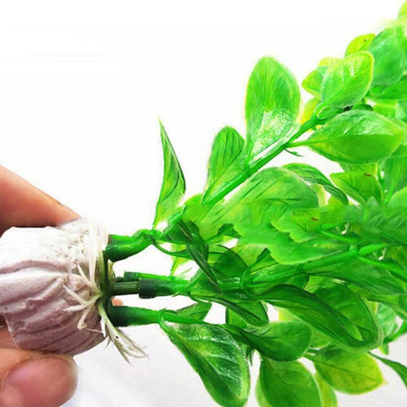 Artificial Water Plants Height Green Plastic Fish Tank For Aquarium
