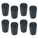 8pcs Rubber Replacement Tips Hiking Stick Walking Trekking Pole Protector