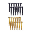 12 Pairs Guitar Pickup Mounting Screws Electric Guitar Replacement Accessory