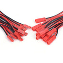 10PCS 2 Pin 2.54mm Male and Female Wire Connector Plug Cable For RCBattryModel Z
