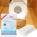 10 Pcs/Bag disposable toilet seat cover mat 100% waterproof toilet paper pad Hot