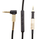 2Pieces Audio Cable For AKG K450 Q460 K451 K452 K480 Headphones Replacement