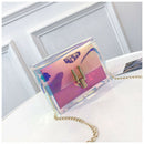Women Shoulder Bag Fashion Transparent Crossbody Bags Messenger Shoulder Be