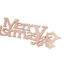 10Pcs DIY Wooden Letters Merry Christmas Crafts Embellishment Home Xmas Decor SE