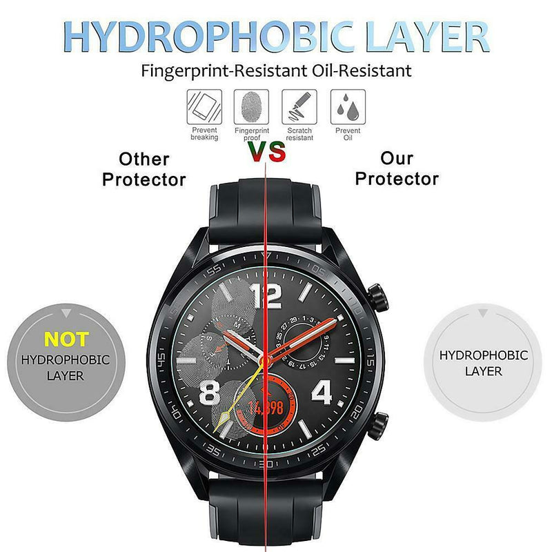 Tempered Glass Screen Anti-scratch Protector for Huawei Watch GT 2 46mm Watch