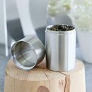 Stainless Steel Kitchen Canister Jar Condiment Pot Sugar Bowl Salt Bottle