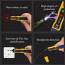 12-1000V LED Non-Contact AC Voltage Detector Pen Electric Live X6Z7 Tester C9H5
