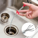 60CM Bendable Sewer Pipeline Kitchen Home Toilet Dredge Cleaning Narrow Ben G3Y2