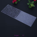 1pc Jingling Bell Plastic Embossing Folder Template For Scrapbooking DIY