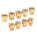 9pcs Carb Injector Nozzle Main Jet 130 132 135 138 140 142 145 148 150