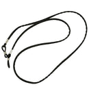 Black PU Leather Non-slip Eyeglasses Chain Holder Necklace Glasses Sunglasses