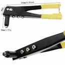 Ninth World Pop Rivet Gun Kit Blind Rivet Hand Tool Set Gutter Repair Heavy