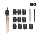 13Pcs Double Sided 3/8" Rotary Spot Weld Cutter Remover Drill Bit Newest Useful