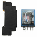 AC24V Coil Voltage Power Relay with 35mm Din Guide Plug
