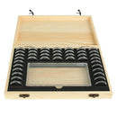 Coins Collection Display Storage Box Case Holder Set W/