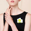 Clothing Bags Alloy Badge Women Men Cartoon Gourmet Drip Brooch Jewelry (2) A