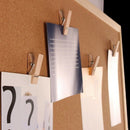 Push Pin Clips - 90 Paper Clips with Pin for Documents/Artworks/School Proj A3G4