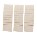 30Pieces Wood Sheets (Thickness of 3mm), Veneer Sheets for DIY Crafts/ for CNC