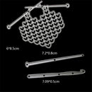 6pcs ball of yarn metal cutting dies stencil scrapbook paper embossing craf BX