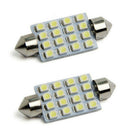 14Pcs LED Interior Package Kit For T10 36mm Map Dome License Plate Lights  JC!E