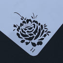 Flower Hollow Template DIY Photo Album Theme Lace Ruler Craft Drawing Tool