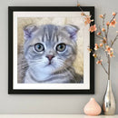 5D DIY Diamond Painting Cat Full Drill Embroidery Cross Stitch Art Picture
