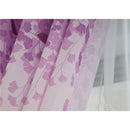 Pachira Printed  Tulle Curtain Voile Door Window Curtain Purple c