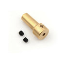 Brass 3.17mm Electric Drill Chuck JT0 Coupling Motor Shaft Coupler Clamp 3C