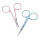 1Pc stainless steel makeup eyebrow hair nose hair eyelash scissors cutter to Bj