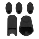 5Pcs Black Saxophone Palm Key Risers Thumb Rest Cushions for Sax Wind