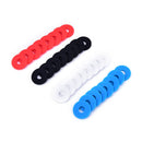 4 Pair Guitar Strap Locks Bass Guitar Strap Rubber Guitar Parts & Accessories  Z