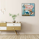 5D DIY Full Drill Diamond Painting Beach Cross Stitch Mosaic Kit Home Decor
