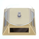 Solar Showcase 360 Turntable Rotating Jewelry Watch Ring Display Stand 037