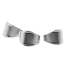 Thimble Sewing Quilting Metal Thimble Ring DIY Leather Craft Finger Protector 3C