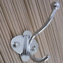 10 Pack Stainless Steel Hooks Bathroom Hooks Metal Coat Hooks Suitable for  V4E3