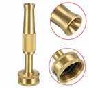 1X(4-Inch Garden Npt High-Pressure Irrigation Nozzle Full Copper Adjustable