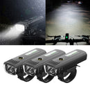 3x Mountain Road Bike Light Front Headlight USB Rechargeable Bicycle Riding Lamp