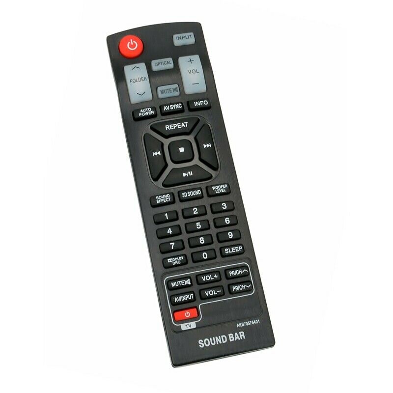 Remote Control Akb73575401 for Lg Sound Bar Nb2430A Nb4540 Nb5540A Nb5541 G2C4