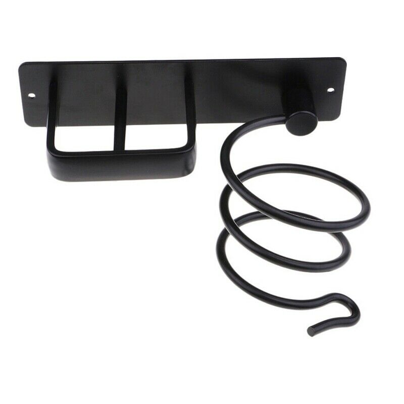 Aluminum Wall Mounted Hair Dryer Rack Organizer Hair Dryer Straightener Hol S3N1