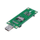 Mini PCI-E Wireless to USB Adapter Card With SIM Card Slot Test WWAN Module