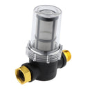 2x Garden Hose Inlet Filter Washer Water Inline Filter for Pressure Washers Part