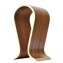 Headphone Stand Earphone Bracket Headset Hanger Wood Desk Display Stand U S
