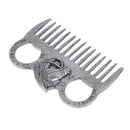Stainless Steel Horse Comb Metal Curry Brushing Cleaning Tool Equestrian