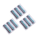 3pcs Men's Face Shaving Razor Shaver Blades Sharpener Razor 2 Layer Good JBTEUS