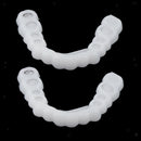 2 x Smile Teeth Cosmetic Veneers Comfort Flex Cosmetic Teeth Cover, White Shade