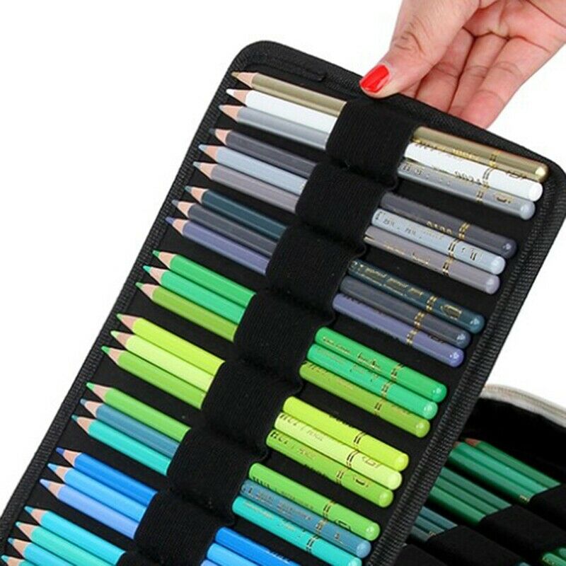 150 Slot Creative Large Capacity Cute Cartoon Floral Print Multifunctional  H8V7