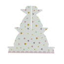 1Set Three Layers Cake Stand Dessert Stands Kids Birthday Party Deco-3C