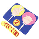 1 Pack non-woven felt finger numbers for kids learning digital teaching toys â„–[