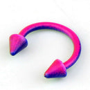 10X Stainless Steel Horseshoe Bar Lip Nose Septum Ear Ring Stud Piercing WomeB&X