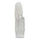 Rubber Clarinet Saxophone Mouthpiece Cap for Alto Sax Saxophone Parts White